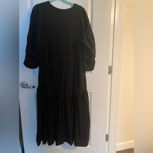 Black summer dress